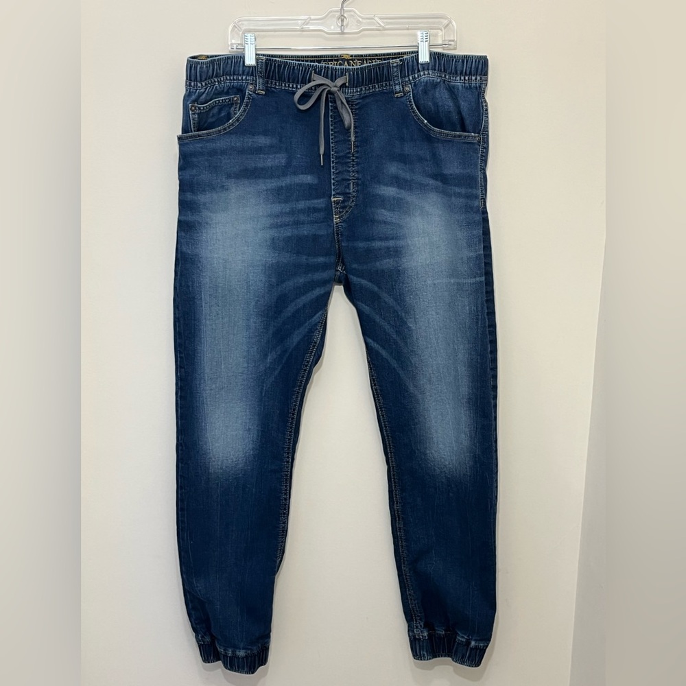 American Eagle Outfitters Women’s Denim Joggers Size XL